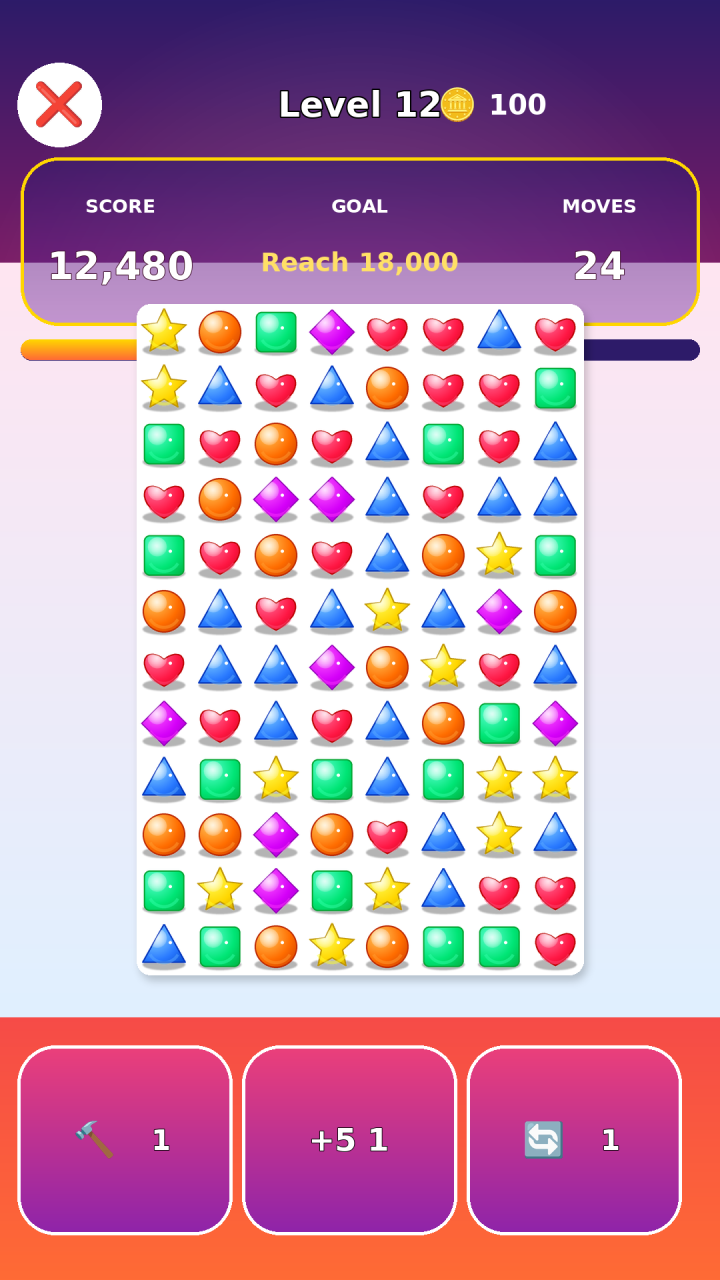Sweet Crush Saga screenshot 1
