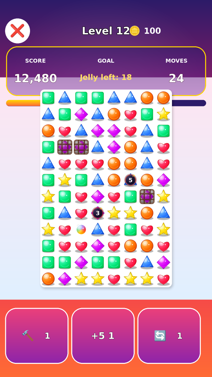 Sweet Crush Saga screenshot 3