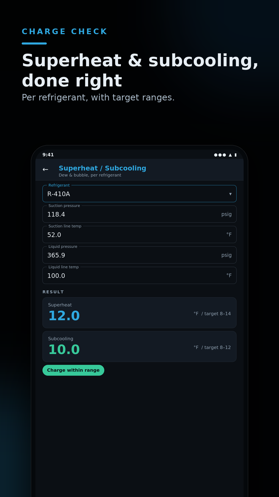 Airforge: HVAC/R Field Tools screenshot
