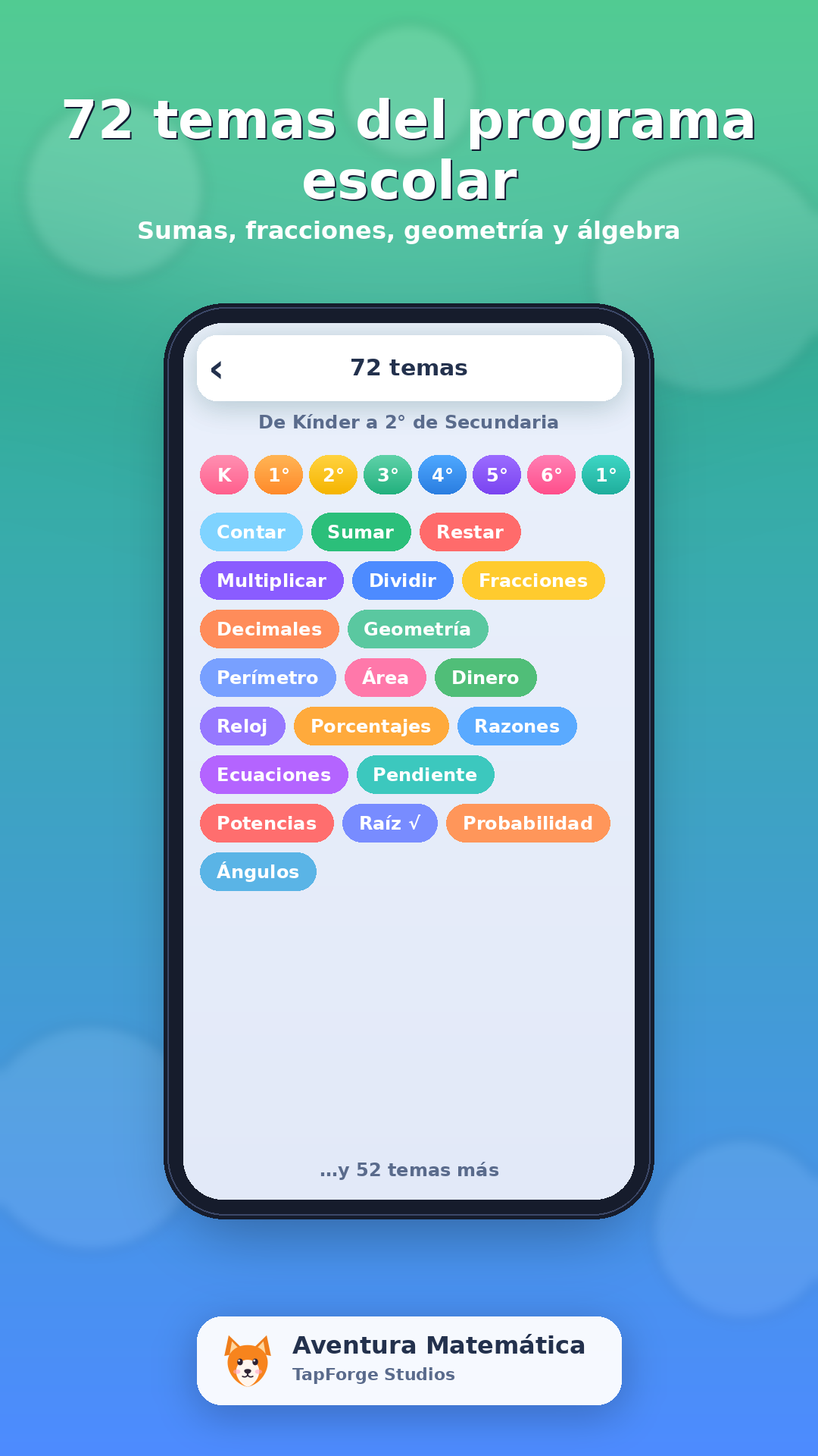 Aventura Matemática screenshot