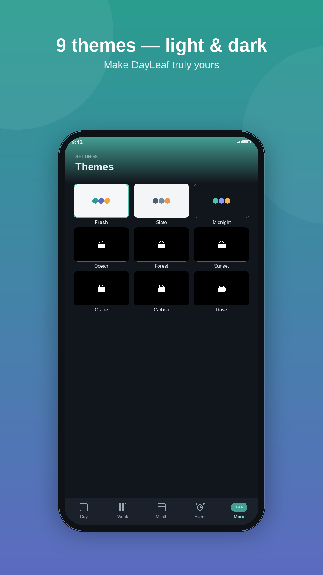 DayLeaf: Planner & Alarm screenshot