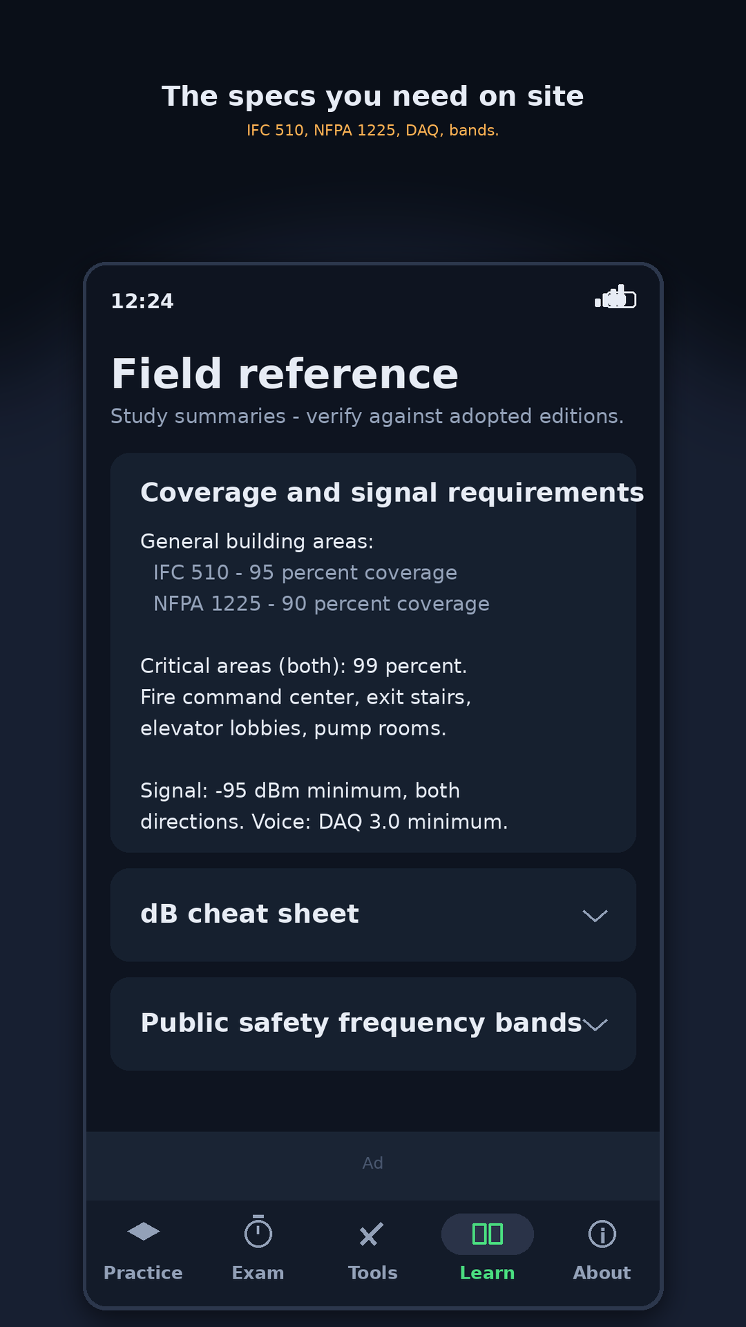 ERCES Prep: ERRCS BDA & DAS screenshot