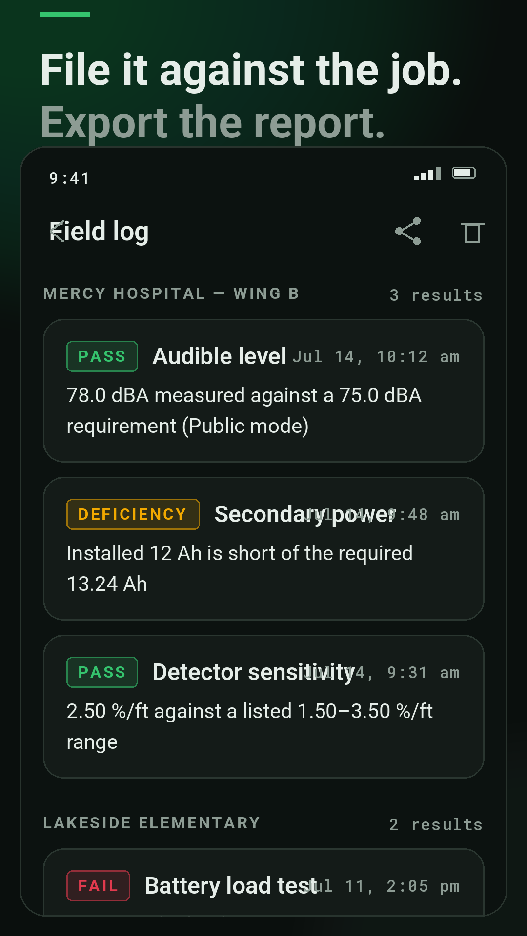 Fire Alarm ITM Prep: NICET screenshot