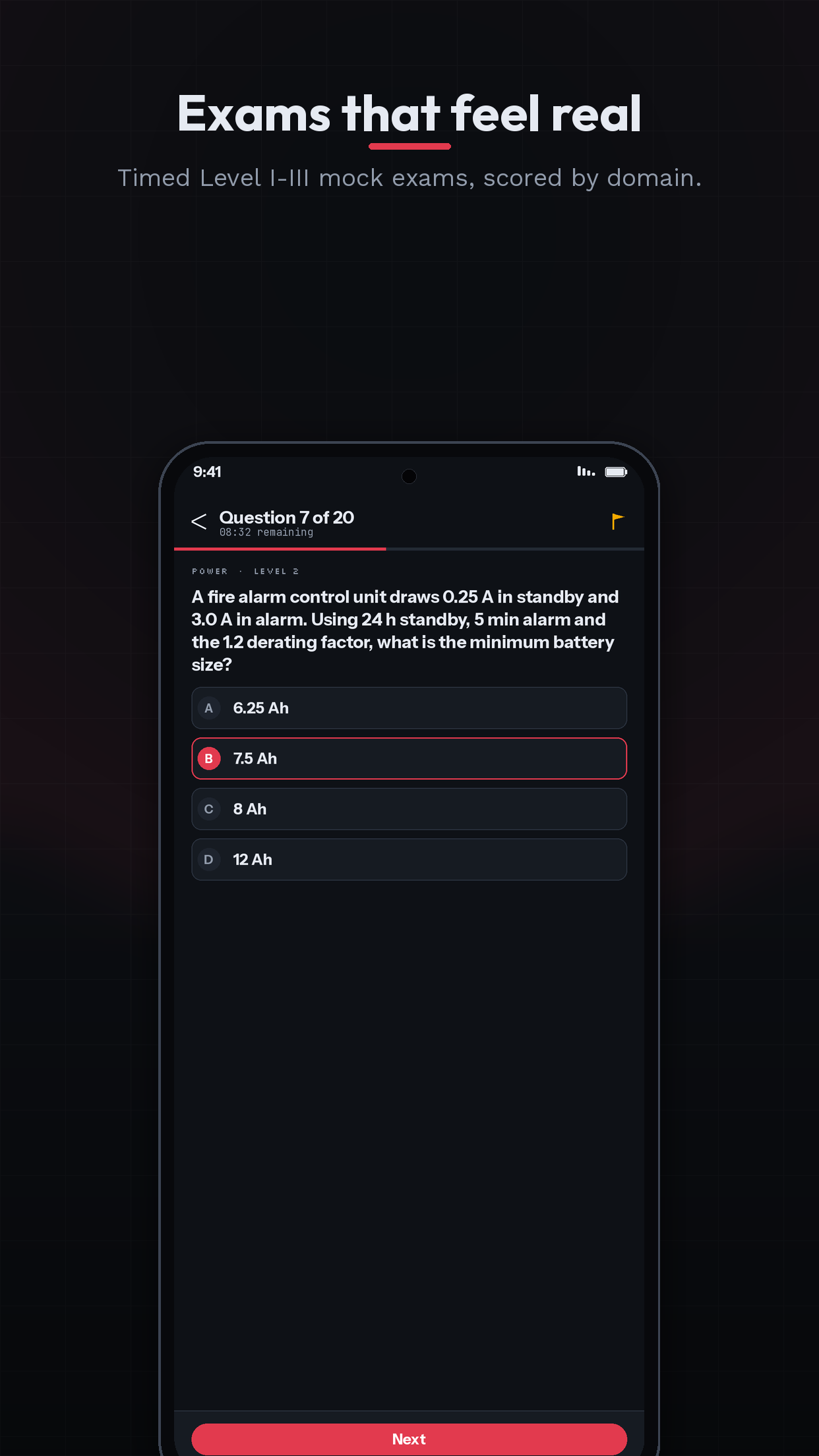 Fire Alarm Prep: NICET Exam screenshot