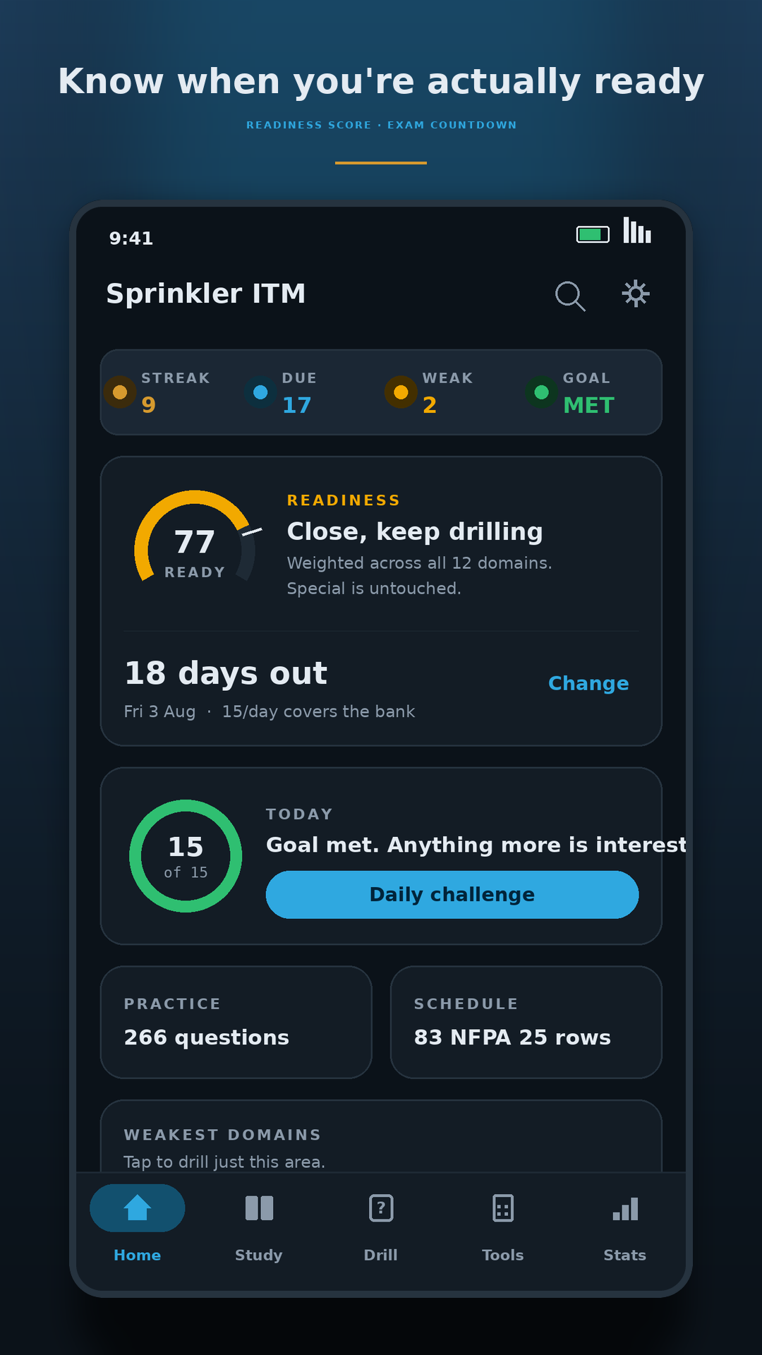 Fire Sprinkler ITM Prep: NICET screenshot