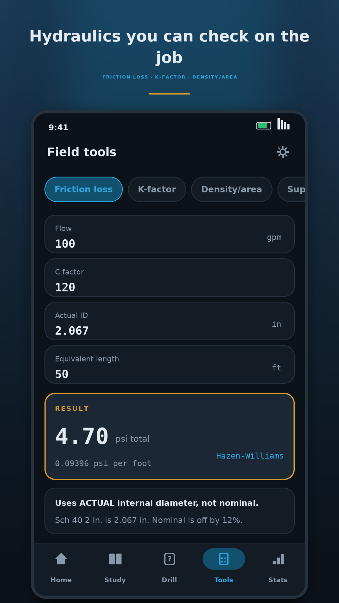 Fire Sprinkler Layout Prep - NICET screenshot