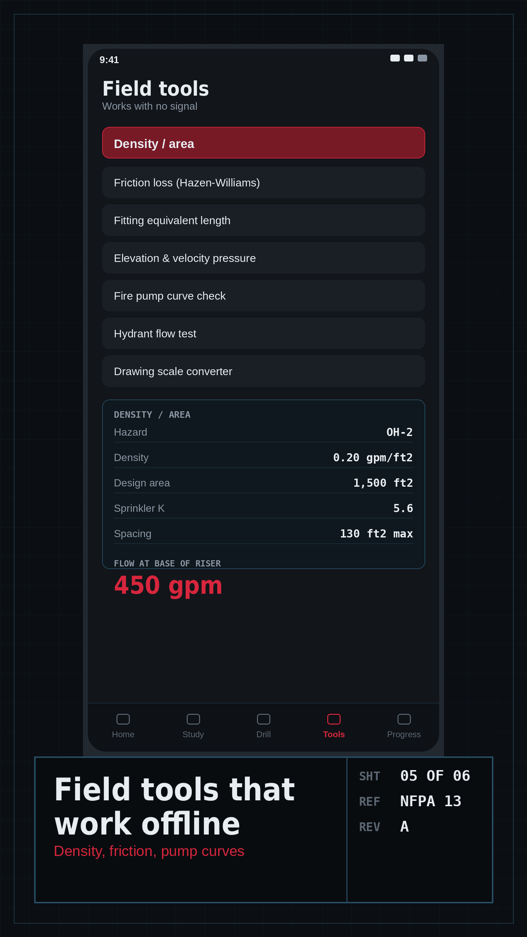 Fire Sprinkler Layout Prep screenshot