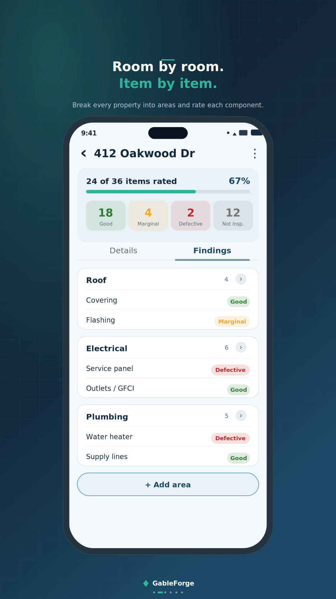 GableForge: Home Inspection screenshot