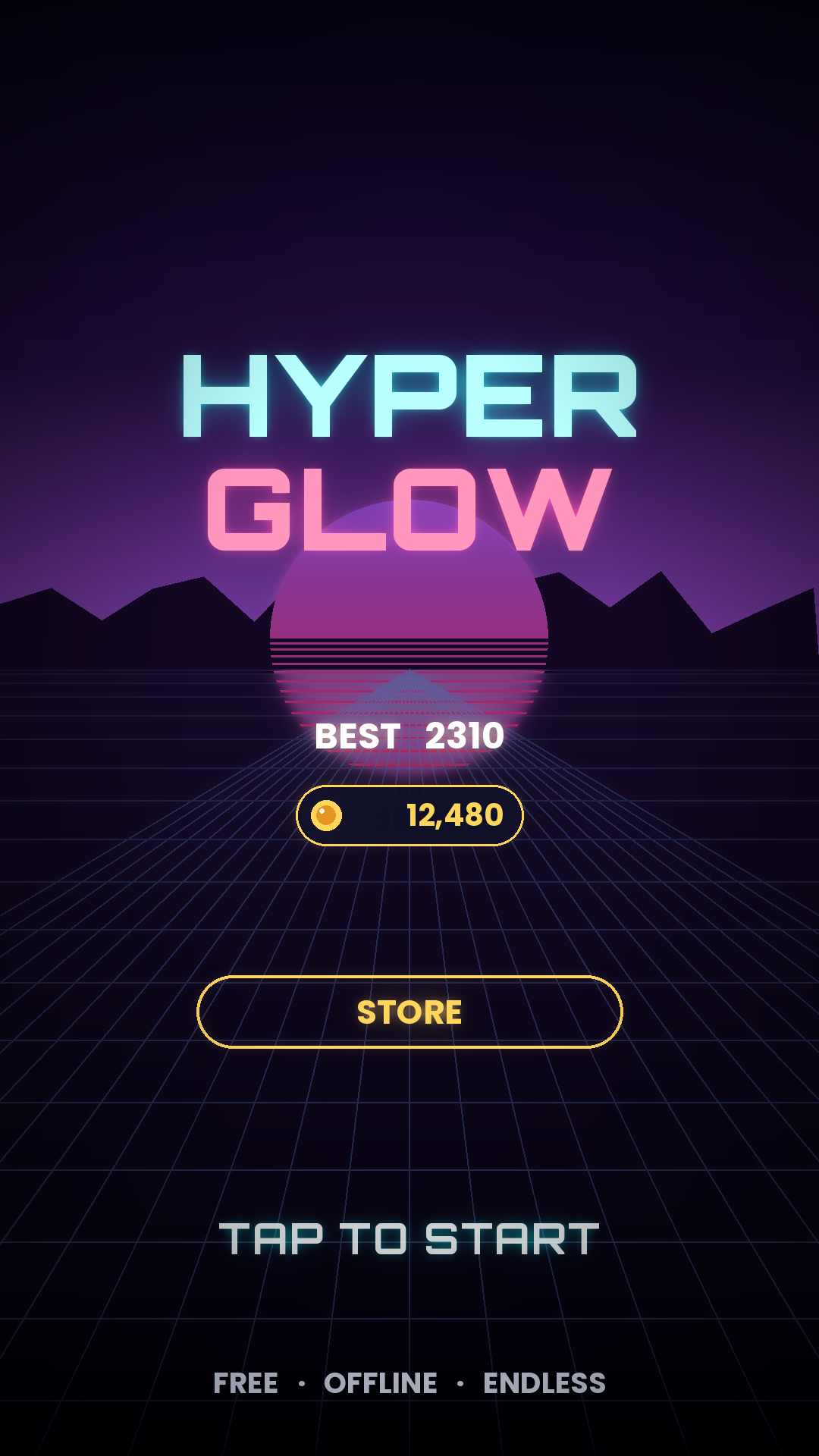 Hyperglow screenshot