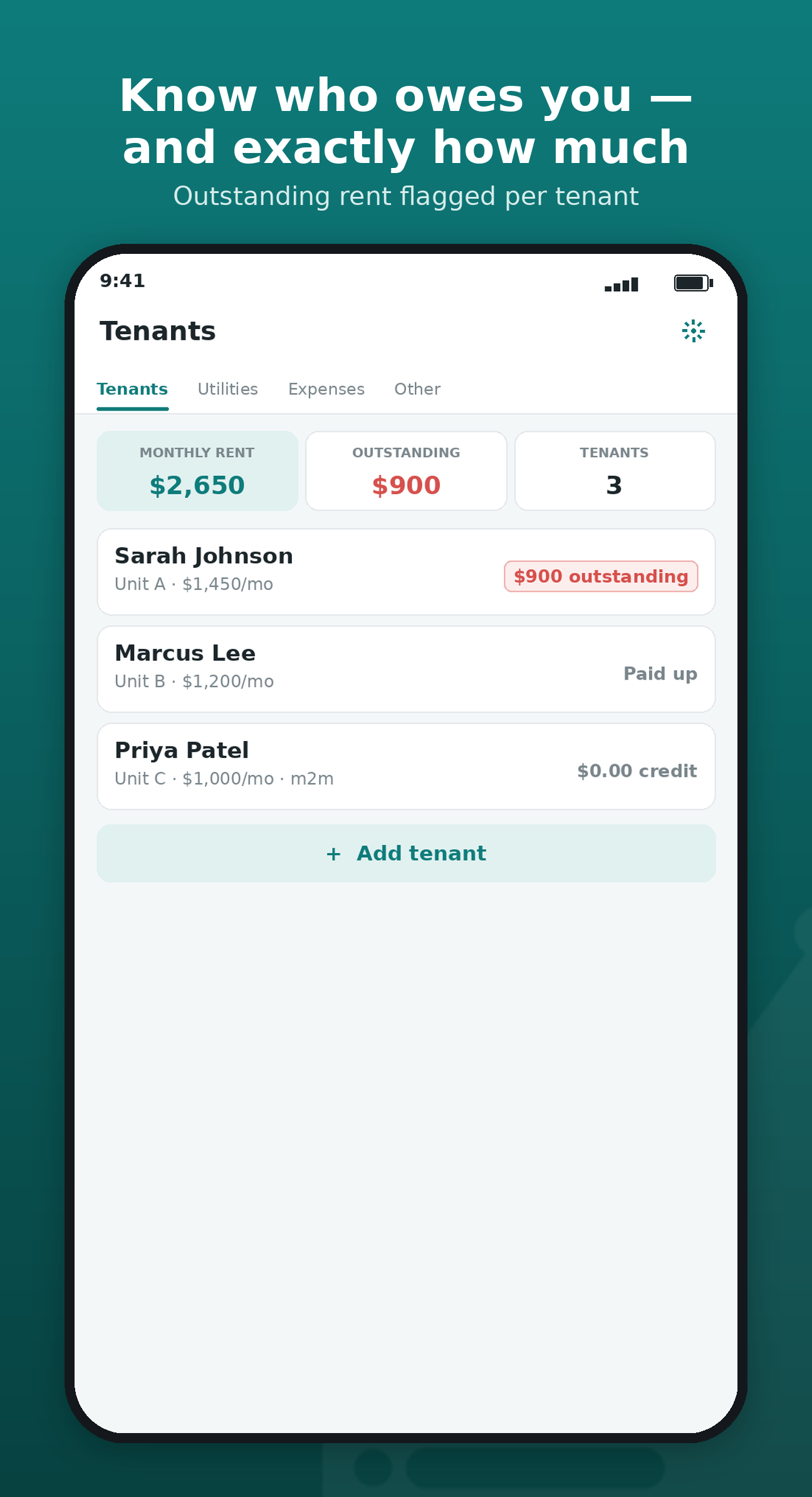 Ledgerlord: Landlord Books screenshot