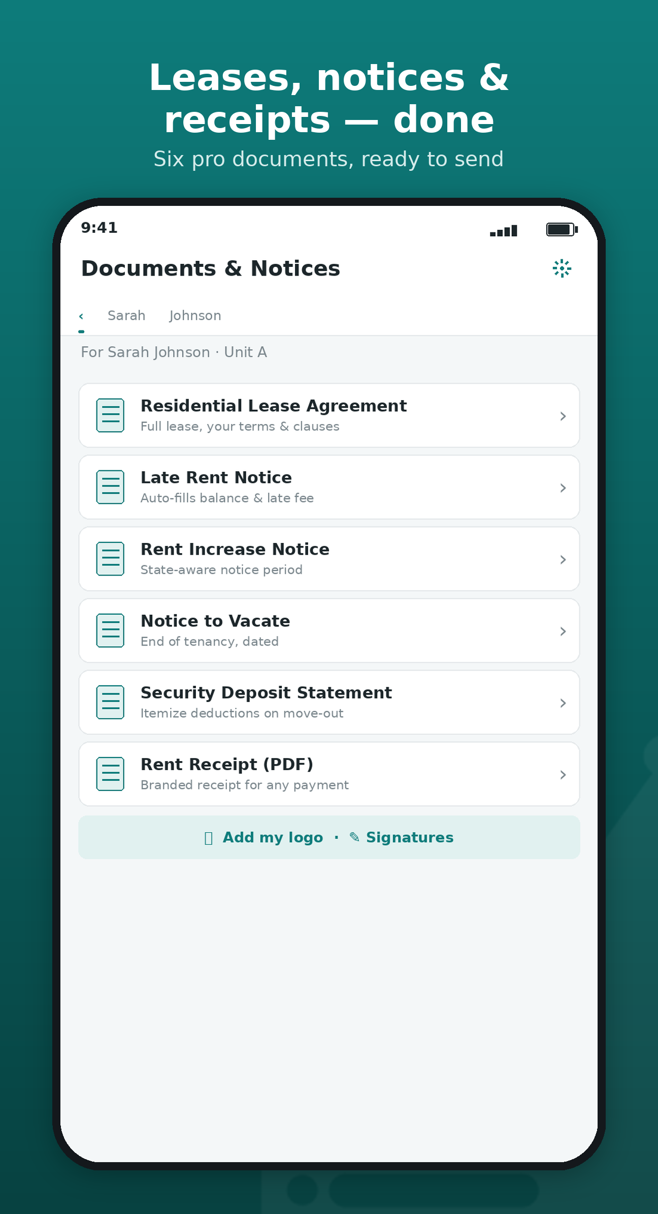 Ledgerlord: Landlord Books screenshot