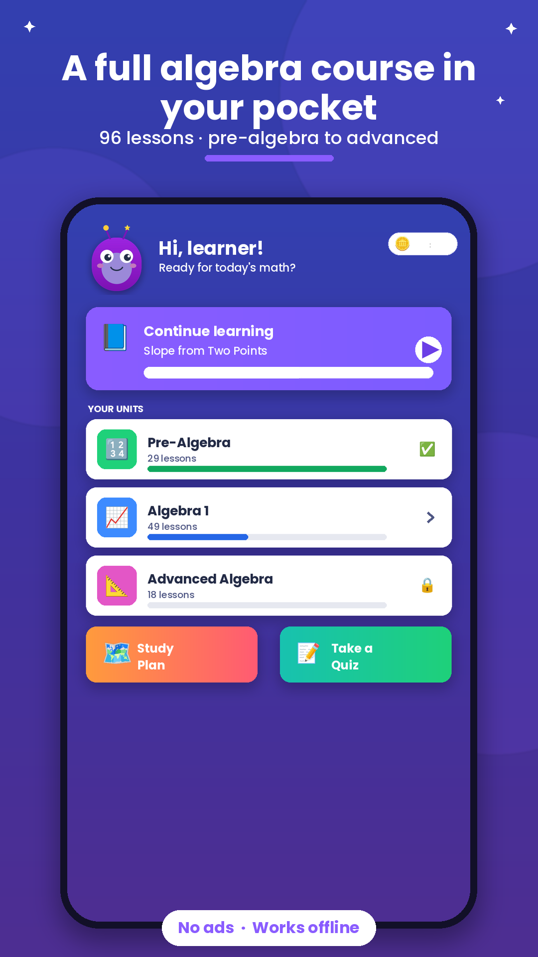 Mathlings: Advance to Algebra screenshot
