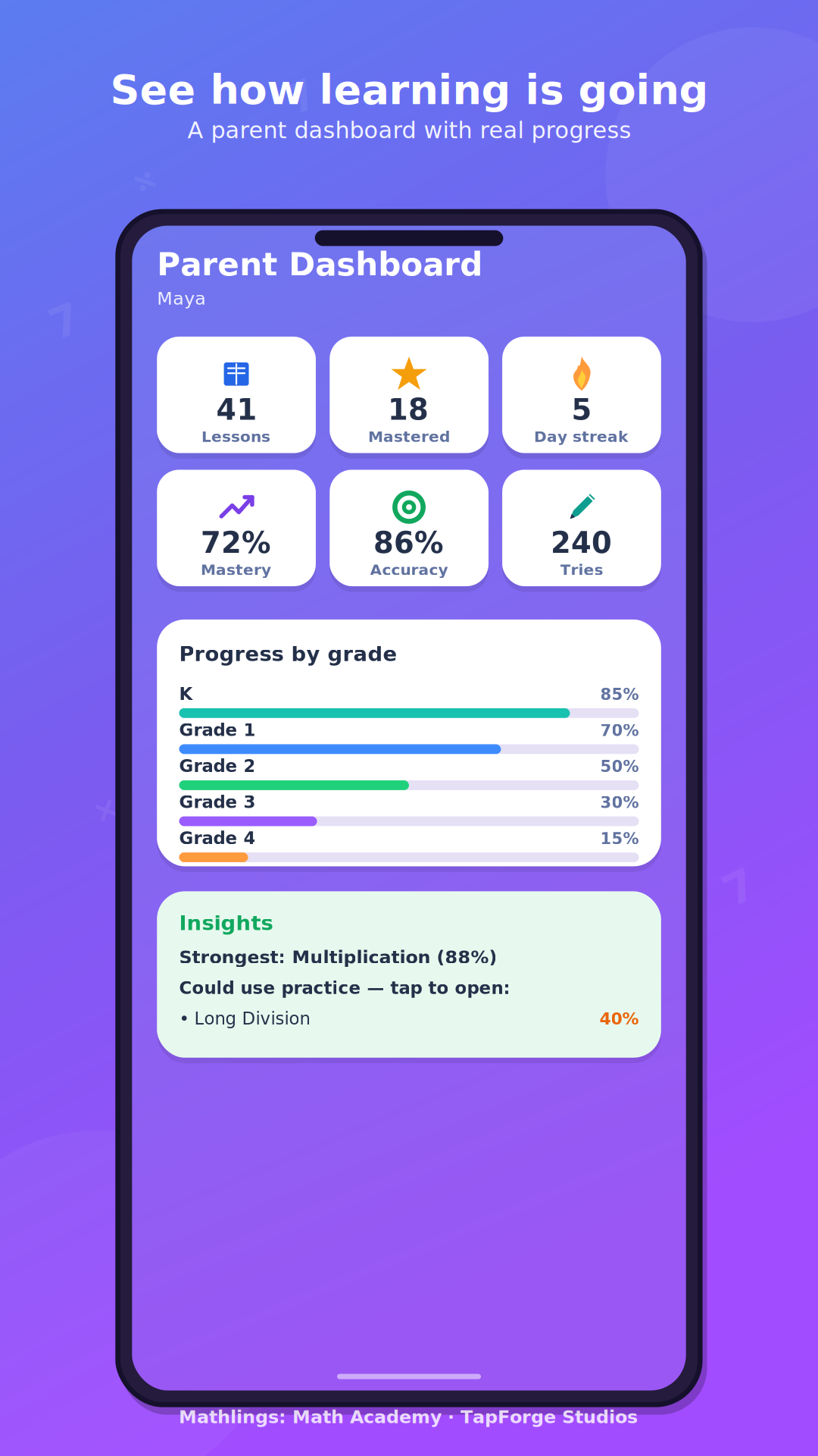 Mathlings: Math Academy screenshot