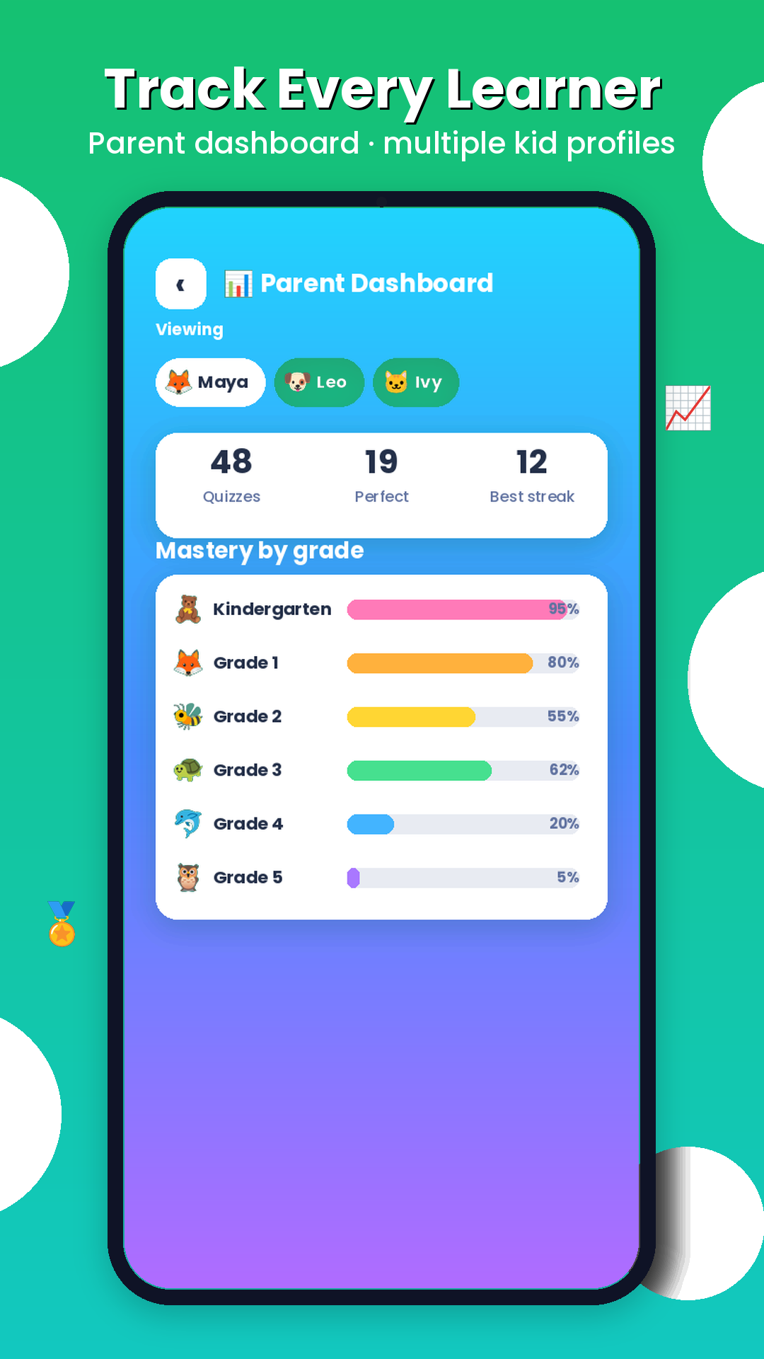 Mathlings: Math Quiz Adventure screenshot