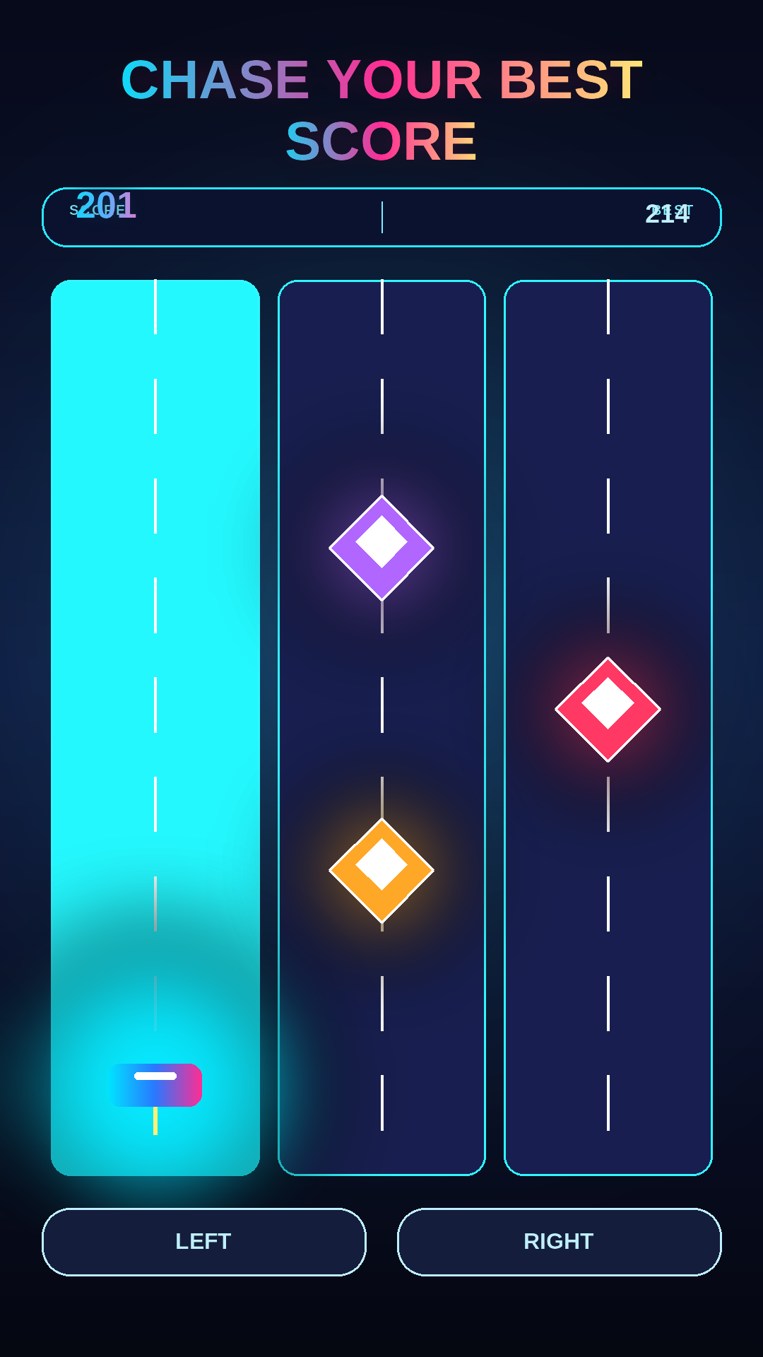 Prism Dash: Neon Dodge screenshot