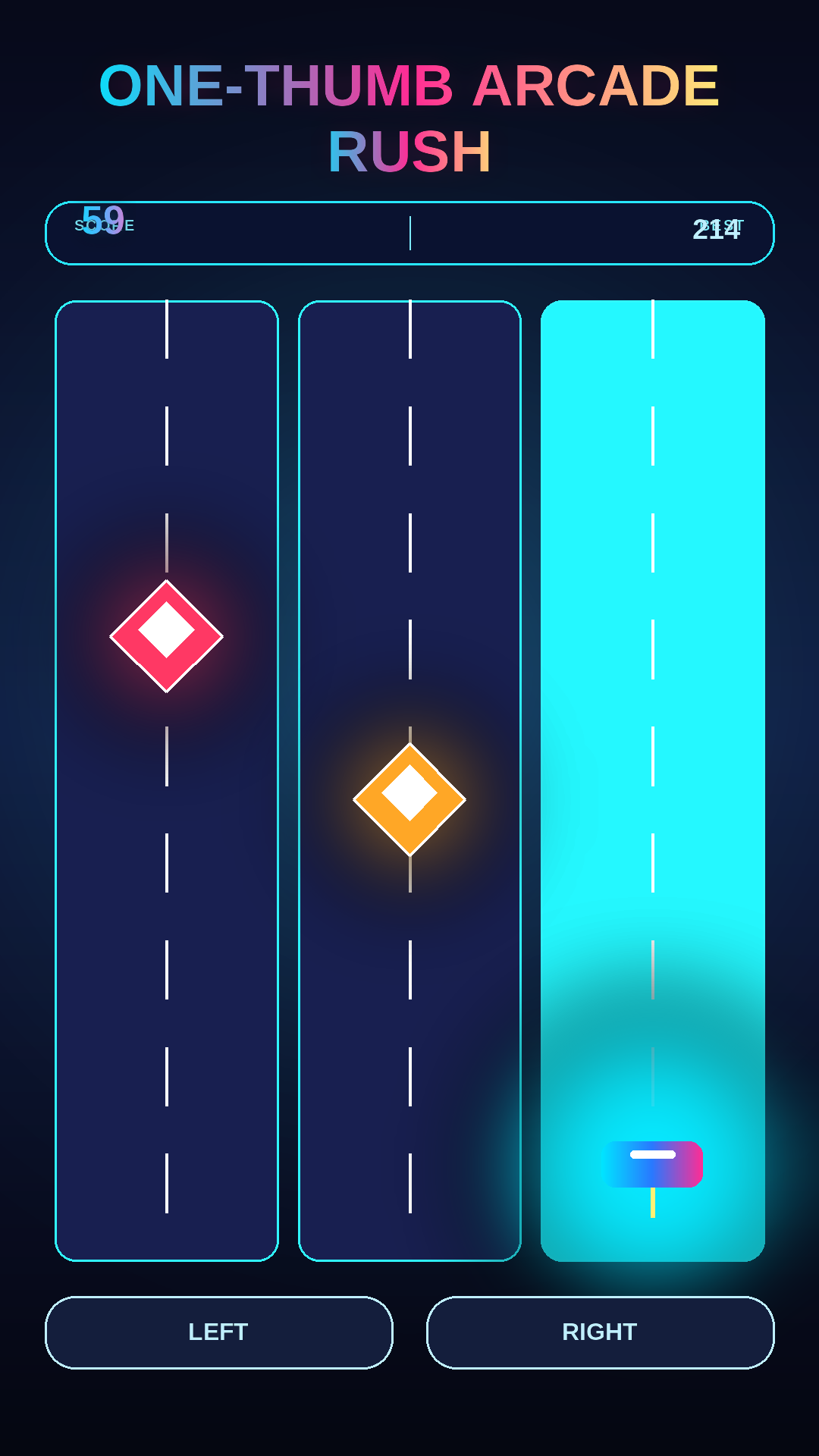 Prism Dash: Neon Dodge screenshot