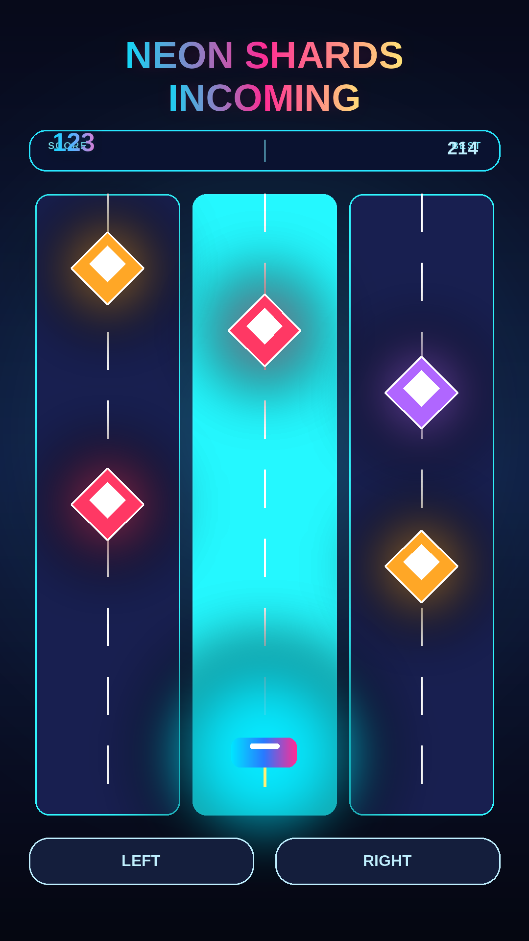 Prism Dash: Neon Dodge screenshot