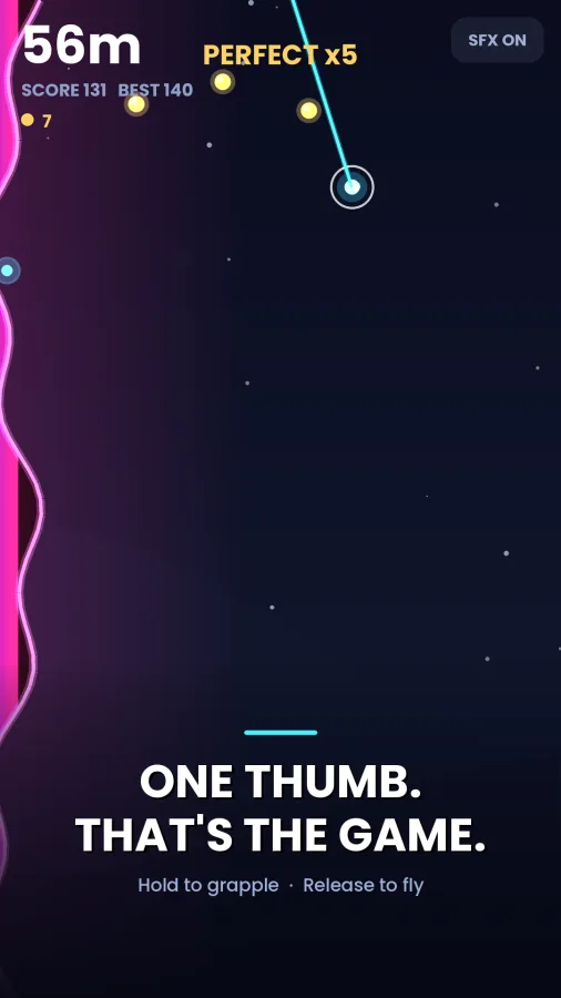Stormhook: Rope Swing Dash screenshot