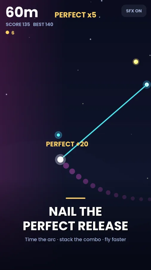 Stormhook: Rope Swing Dash screenshot