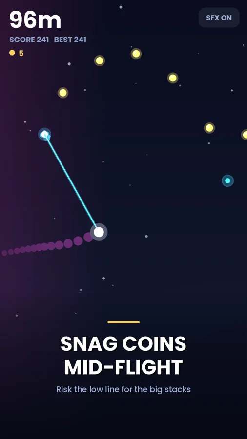 Stormhook: Rope Swing Dash screenshot