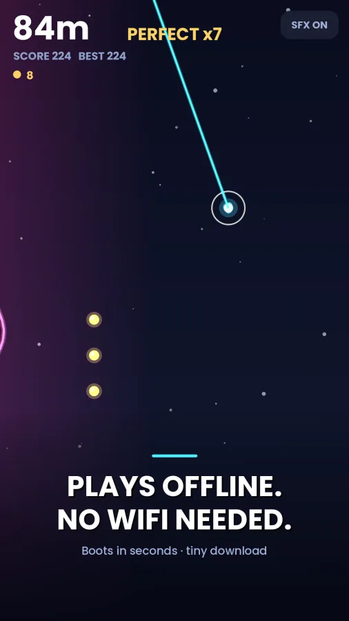Stormhook: Rope Swing Dash screenshot