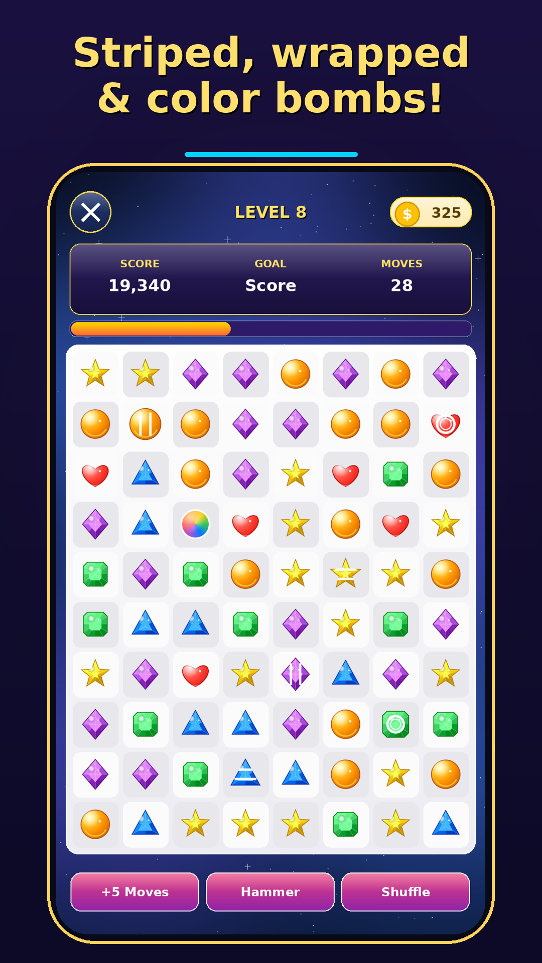 Sweet Crush Saga screenshot