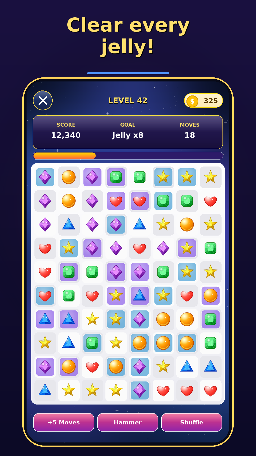 Sweet Crush Saga screenshot
