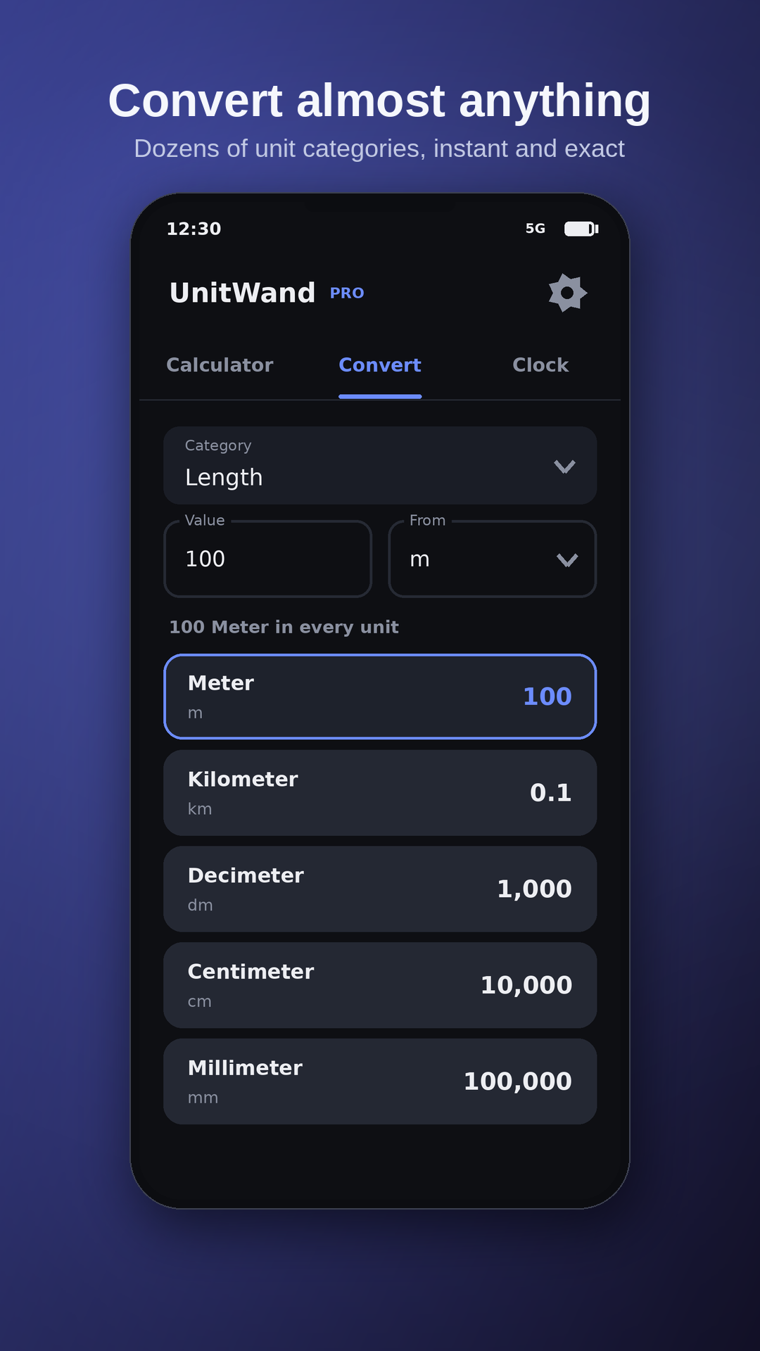 UnitWand: Calc & Convert screenshot